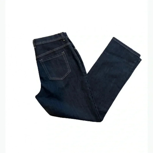 STYLE & CO JEANS DARK  BLUE DENIM NATURAL FIT POCKETS CROP STRETCH SIZE 8 SHORT - Picture 10 of 10